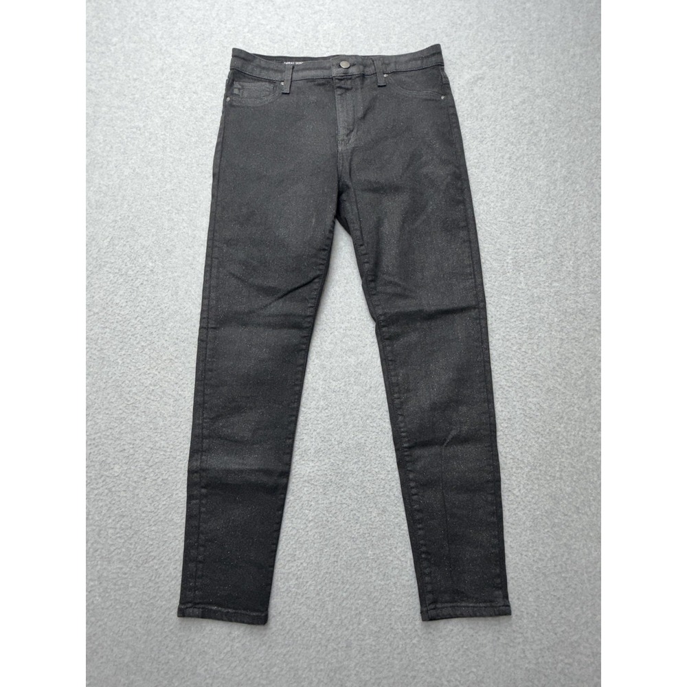 AG Adriano Goldschmied Farrah Skinny Ankle Jeans Womens 29 Gray Dark Wash Denim